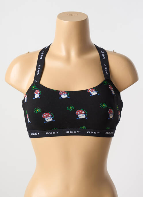 Lingerie noir OBEY pour femme