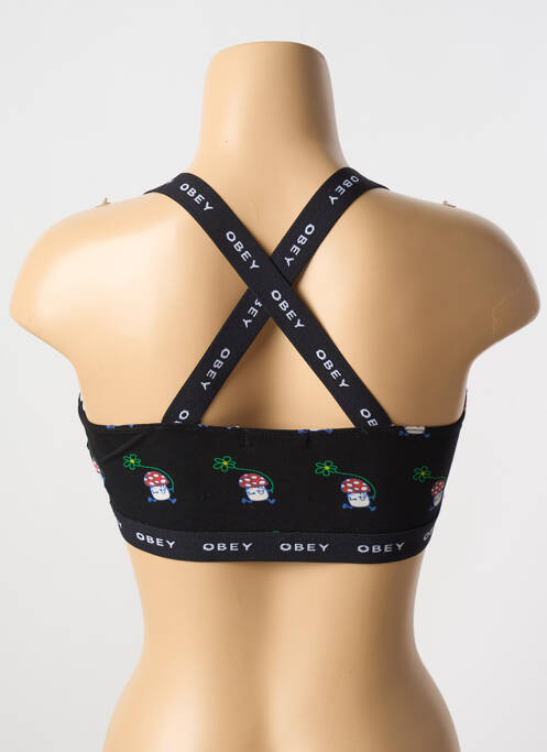 Lingerie noir OBEY pour femme