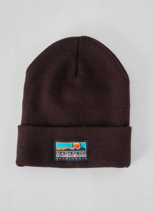 Bonnet marron NAPAPIJRI pour homme