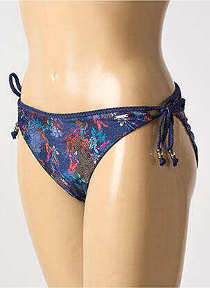 Bas de maillot de bain bleu SUPERDRY femme