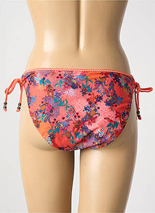 Bas de maillot de bain orange SUPERDRY femme