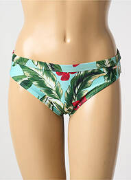 Bas de maillot de bain vert SUPERDRY femme