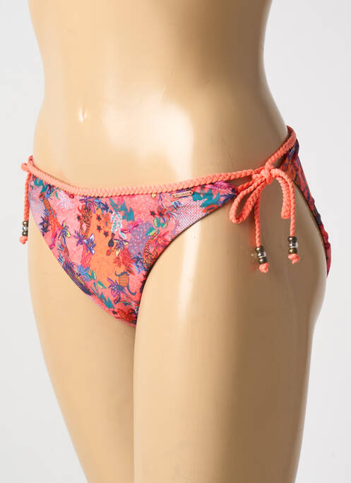 Bas de maillot de bain orange SUPERDRY pour femme