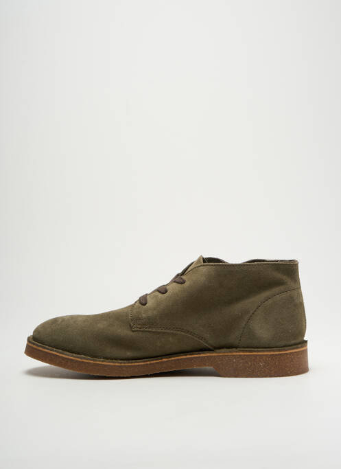 Derbies vert SELECTED pour homme