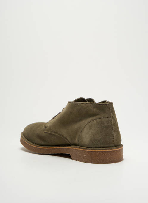 Derbies vert SELECTED pour homme