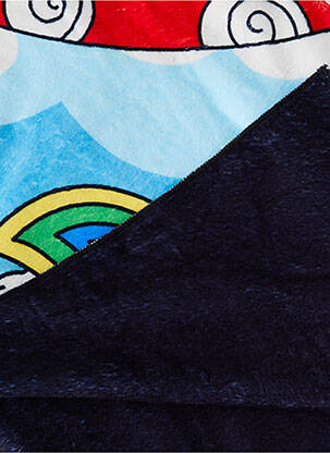Plaid bleu RIPNDIP homme
