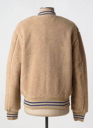 Blouson beige SCHOTT homme