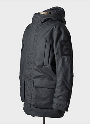 Parka noir RAINS homme