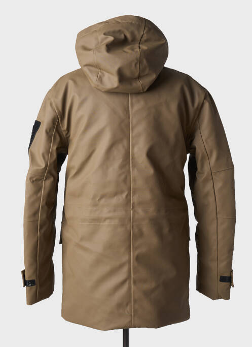 Parka marron RAINS pour homme