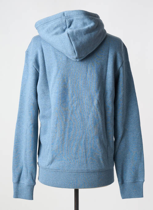 Sweat-shirt bleu SUPERDRY pour homme