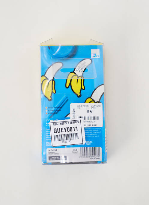 Accessoire divers jaune MUSTARD unisexe