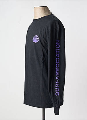 T-shirt noir NEW AMSTERDAM SURF ASSOCIATION homme