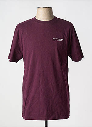 T-shirt rouge NEW AMSTERDAM SURF ASSOCIATION pour homme