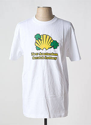 T-shirt blanc NEW AMSTERDAM SURF ASSOCIATION pour homme