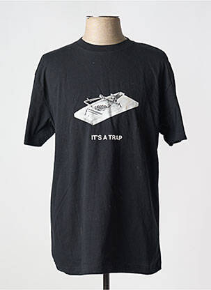 T-shirt noir NEW AMSTERDAM SURF ASSOCIATION pour homme