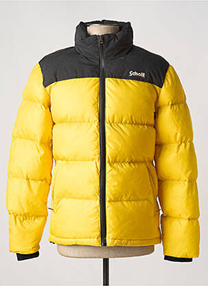Doudoune jaune SCHOTT homme