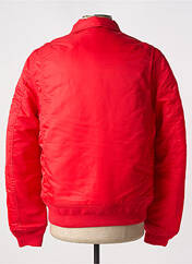 Blouson rouge SCHOTT pour homme seconde vue