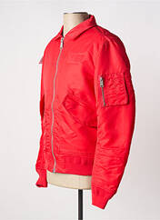 Blouson rouge SCHOTT pour homme seconde vue