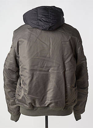 Blouson gris SCHOTT homme