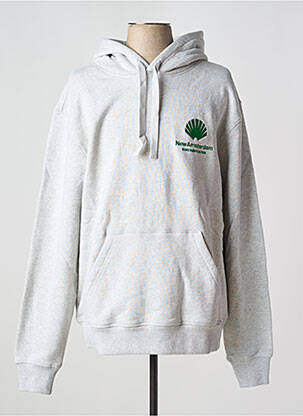 Sweat-shirt gris NEW AMSTERDAM SURF ASSOCIATION pour homme