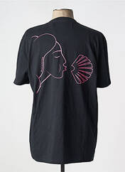 T-shirt noir NEW AMSTERDAM SURF ASSOCIATION pour homme seconde vue