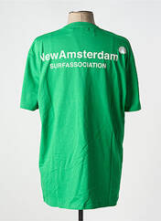 T-shirt vert NEW AMSTERDAM SURF ASSOCIATION pour homme seconde vue