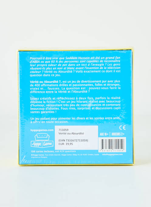 Accessoire divers multicolore HYGGE GAMES pour unisexe