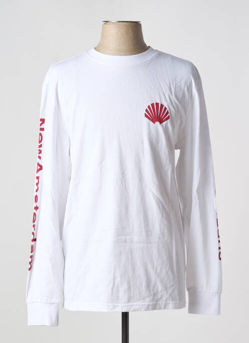 T-shirt blanc NEW AMSTERDAM SURF ASSOCIATION pour homme
