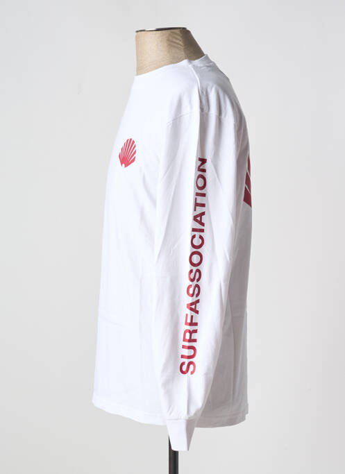 T-shirt blanc NEW AMSTERDAM SURF ASSOCIATION pour homme