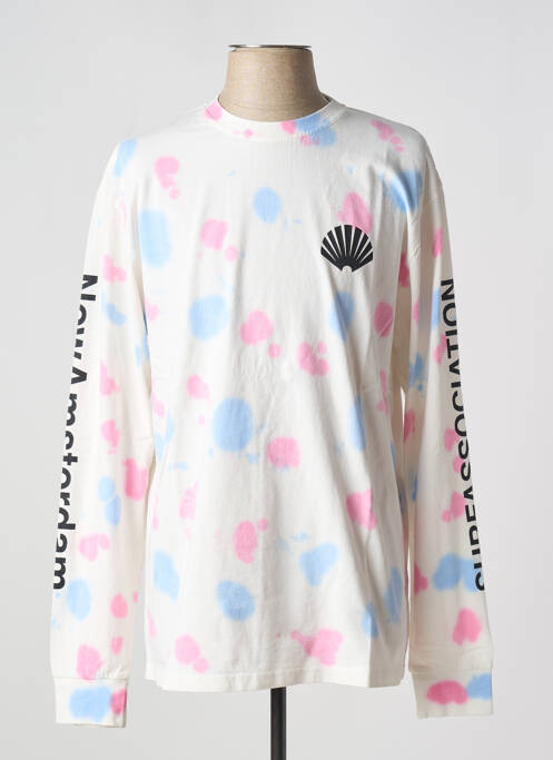 T-shirt rose NEW AMSTERDAM SURF ASSOCIATION pour homme