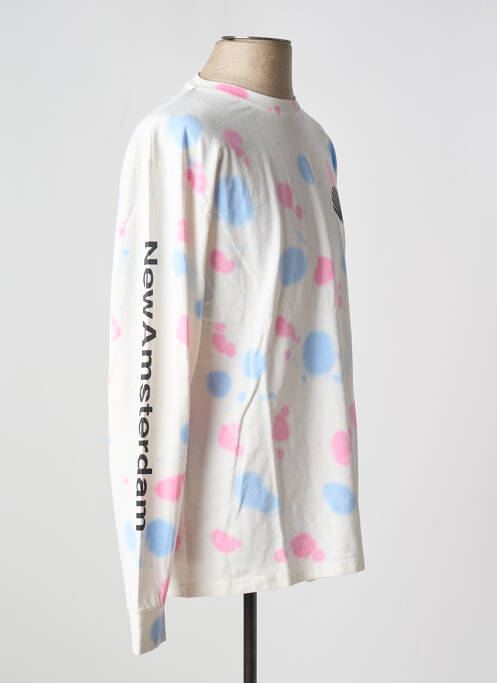 T-shirt rose NEW AMSTERDAM SURF ASSOCIATION pour homme