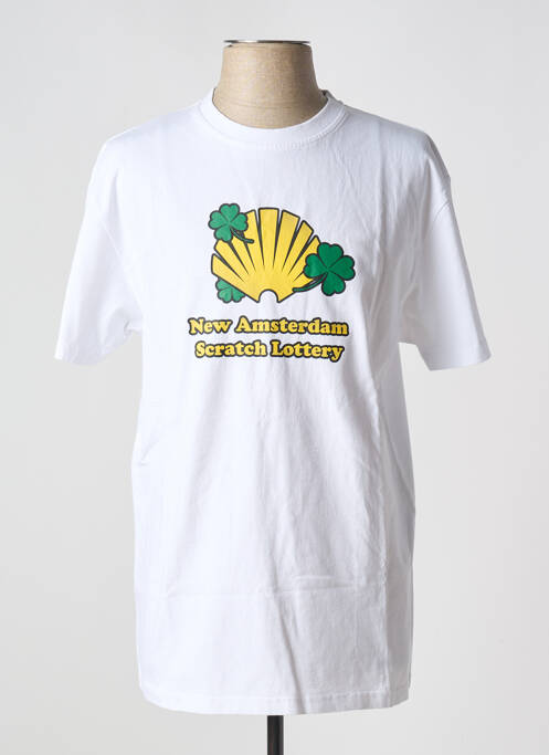 T-shirt blanc NEW AMSTERDAM SURF ASSOCIATION pour homme