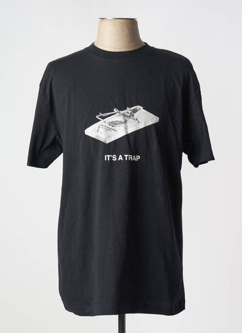 T-shirt noir NEW AMSTERDAM SURF ASSOCIATION pour homme