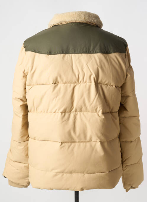 Doudoune beige SCHOTT pour homme