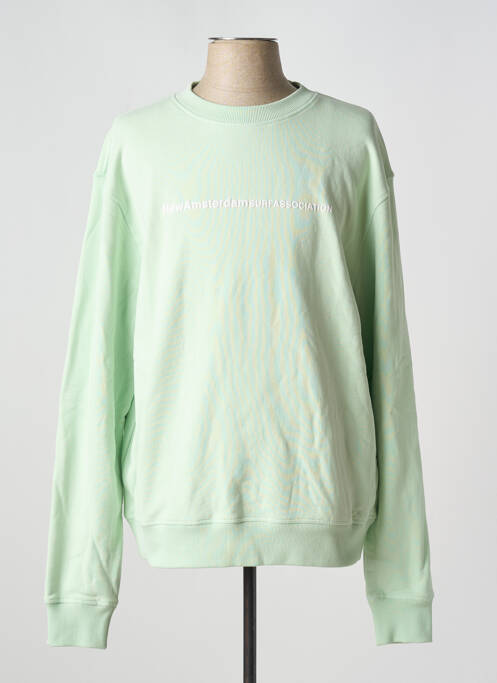 Sweat-shirt vert NEW AMSTERDAM SURF ASSOCIATION pour homme