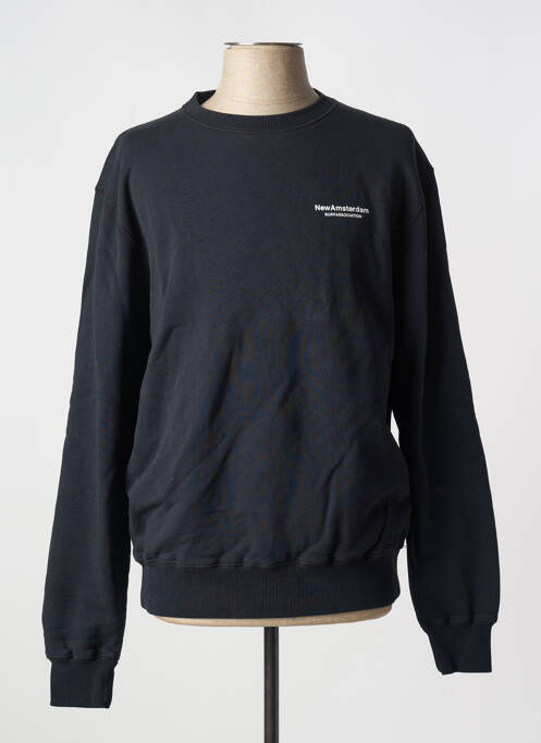 Sweat-shirt noir NEW AMSTERDAM SURF ASSOCIATION pour homme
