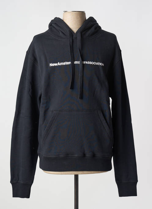 Sweat-shirt noir NEW AMSTERDAM SURF ASSOCIATION pour homme