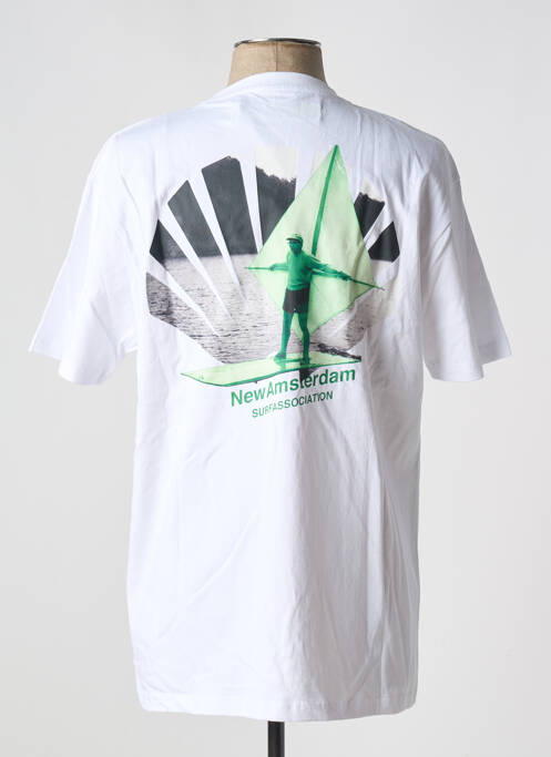 T-shirt blanc NEW AMSTERDAM SURF ASSOCIATION pour homme