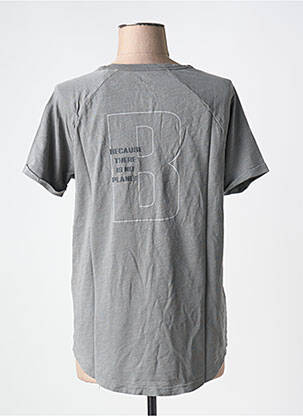 T-shirt gris ECOALF femme
