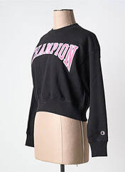 Sweat-shirt noir CHAMPION pour femme seconde vue