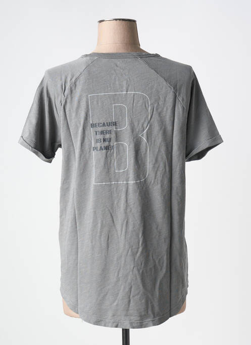 T-shirt gris ECOALF pour femme