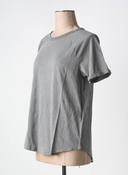 T-shirt gris ECOALF pour femme