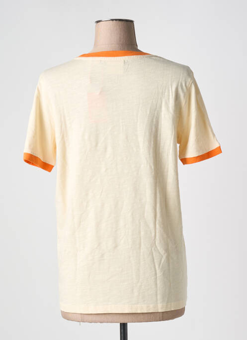 T-shirt beige SUPERDRY pour femme