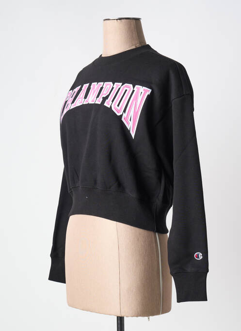 Sweat-shirt noir CHAMPION pour femme