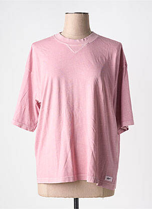 T-shirt violet REEBOK femme