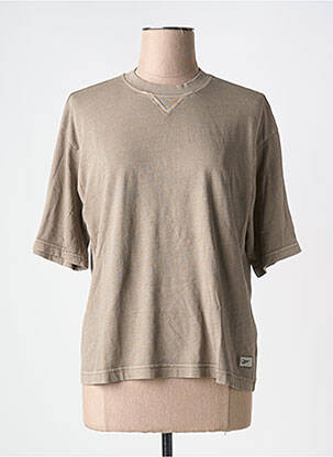 T-shirt gris REEBOK femme