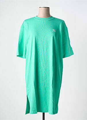 Robe courte vert ADIDAS femme