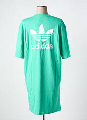 Robe courte vert ADIDAS pour femme seconde vue