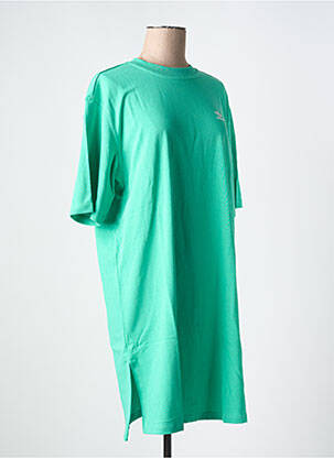Robe courte vert ADIDAS femme