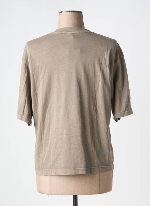 T-shirt gris REEBOK pour femme